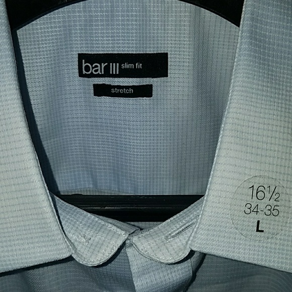 Bar 3 Slim fit button down, 16.5 34/35 NWT - Picture 3 of 6